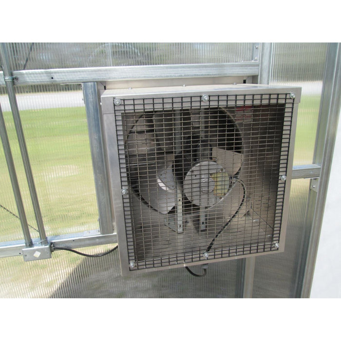 Riverstone | 16x24 ft Wallace Growers Edition Educational Greenhouse Package, 8mm Twin-wall Light Diffusing Polycarbonate