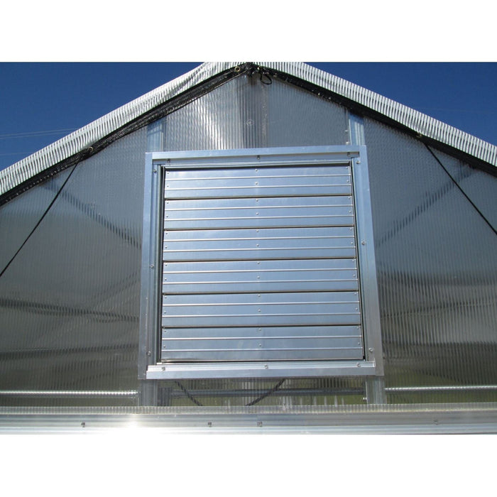 Riverstone | 16x24 ft Wallace Growers Edition Educational Greenhouse Package, 8mm Twin-wall Light Diffusing Polycarbonate