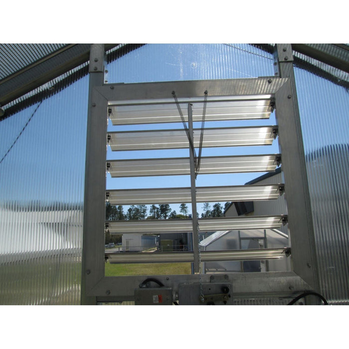Riverstone | 16x24 ft Wallace Growers Edition Educational Greenhouse Package, 8mm Twin-wall Light Diffusing Polycarbonate