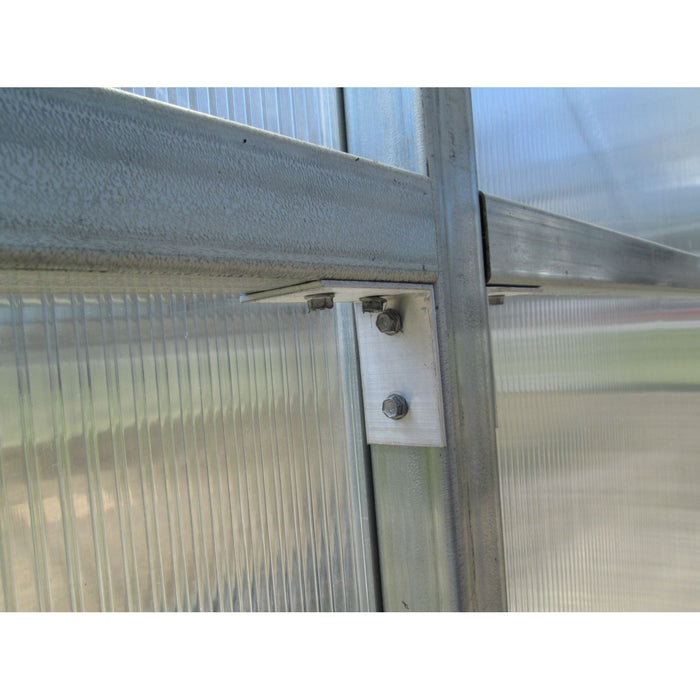 Riverstone | 16x24 ft Jefferson Premium Educational Greenhouse Package, 8mm Twin-wall Polycarbonate