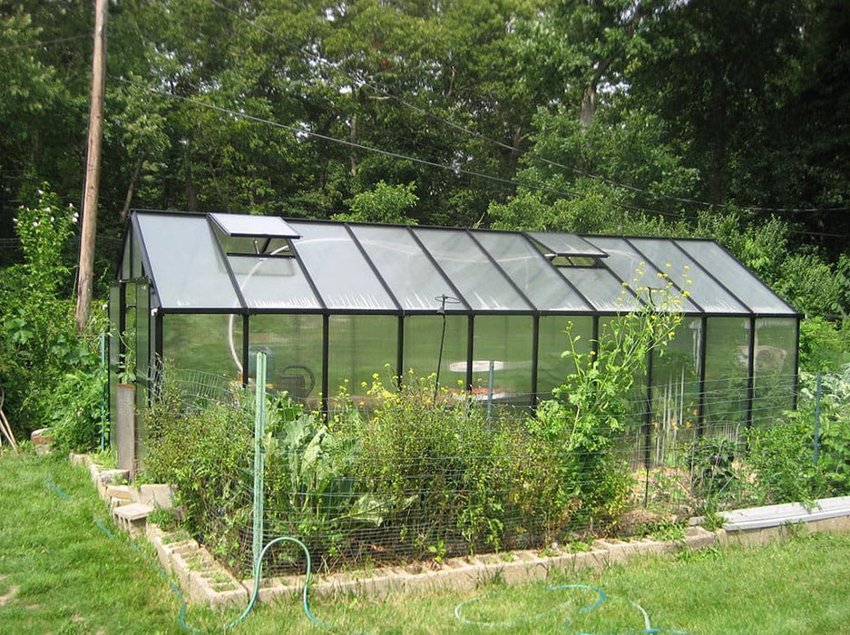 Riverstone Industries Monticello Black Greenhouse