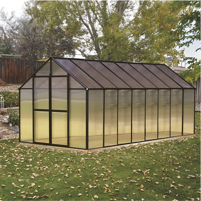 Riverstone Industries Monticello Black Greenhouse