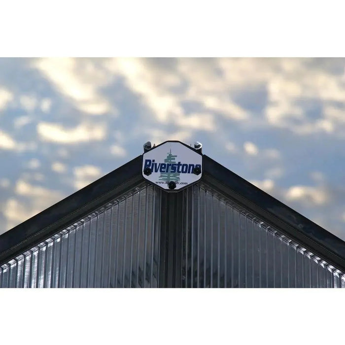 Riverstone Industries Monticello Black Greenhouse