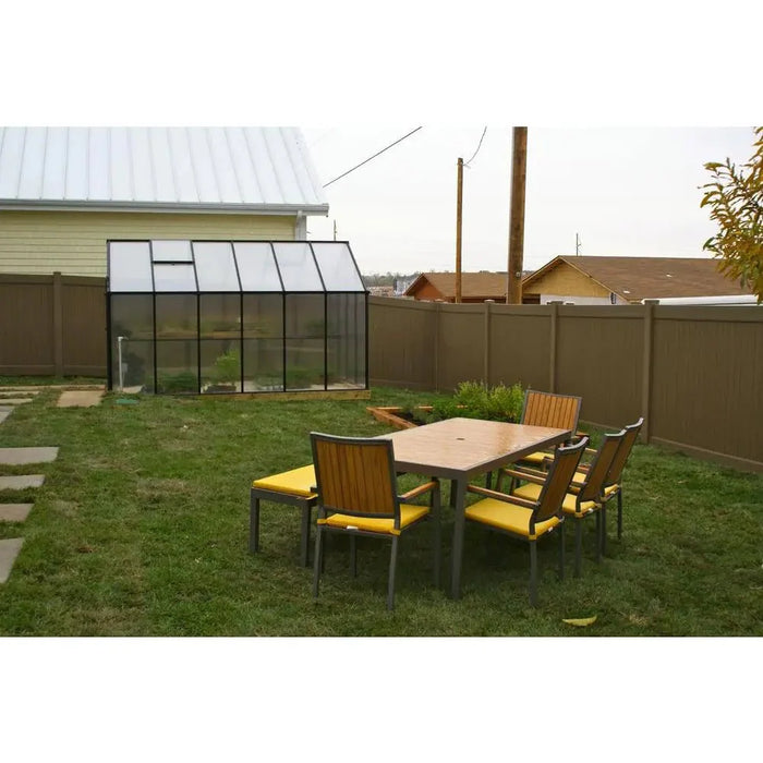 Riverstone Industries Monticello Black Greenhouse
