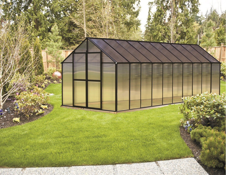 Riverstone | MONT Premium Greenhouse Kit Package with 8mm Twin-wall Polycarbonate Glazing