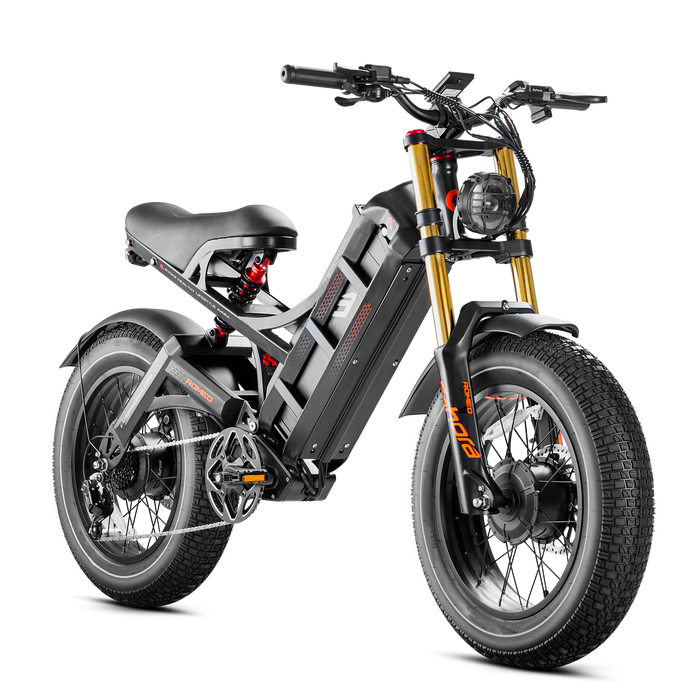 Eahora Romeo II Ebike Dual Motors 52V 60Ah 40 MPH