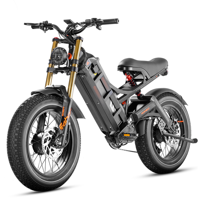 Eahora Romeo II Ebike Dual Motors 52V 60Ah 40 MPH