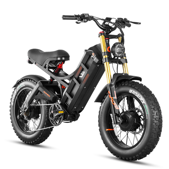 Eahora Romeo II Ebike Dual Motors 52V 60Ah 40 MPH