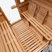 Flat flooring kit for Redwood Outdoors six person barrel sauna
