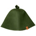 Redwood Outdoors green luxury merino wool sauna hat