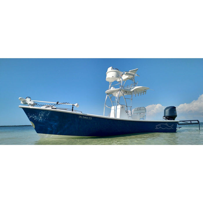 Rhodan 36V HD GPS Trolling Motor 120 Lbs Thrust, 72" Shaft+  White-Black