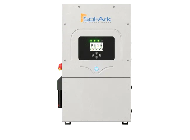Sol-Ark + Homegrid Hybrid Power Kit | 12kW 120/240V Output 48VDC - 19.2kWh System Bundle | Sol-Ark SA-12K-2P Hybrid Inverter + HomeGrid STACK'D 4X Battery System