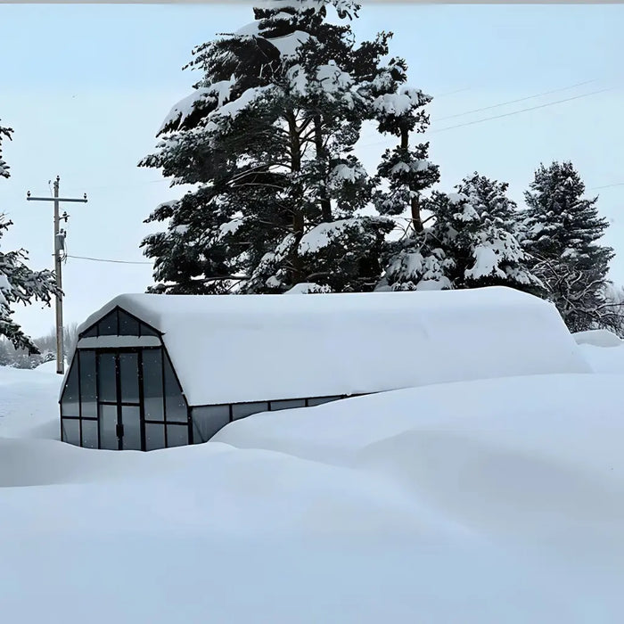 Grandio Summit 12x24 Greenhouse Kit 10mm Twin Wall Polycarbonate