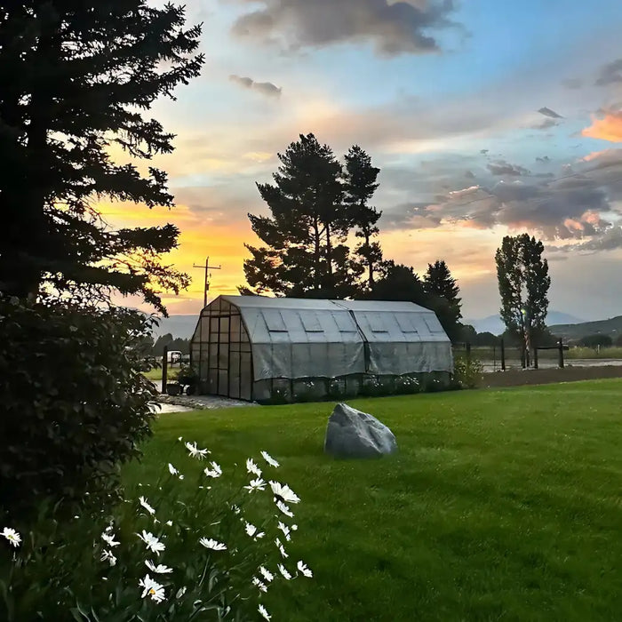 Grandio Summit 12x24 Greenhouse Kit 10mm Twin Wall Polycarbonate