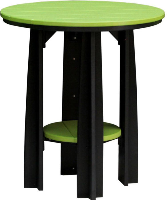LuxCraft Recycled Plastic Counter Height 36" Balcony Table