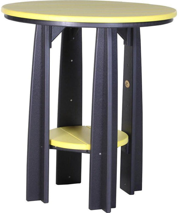 LuxCraft Recycled Plastic Counter Height 36" Balcony Table