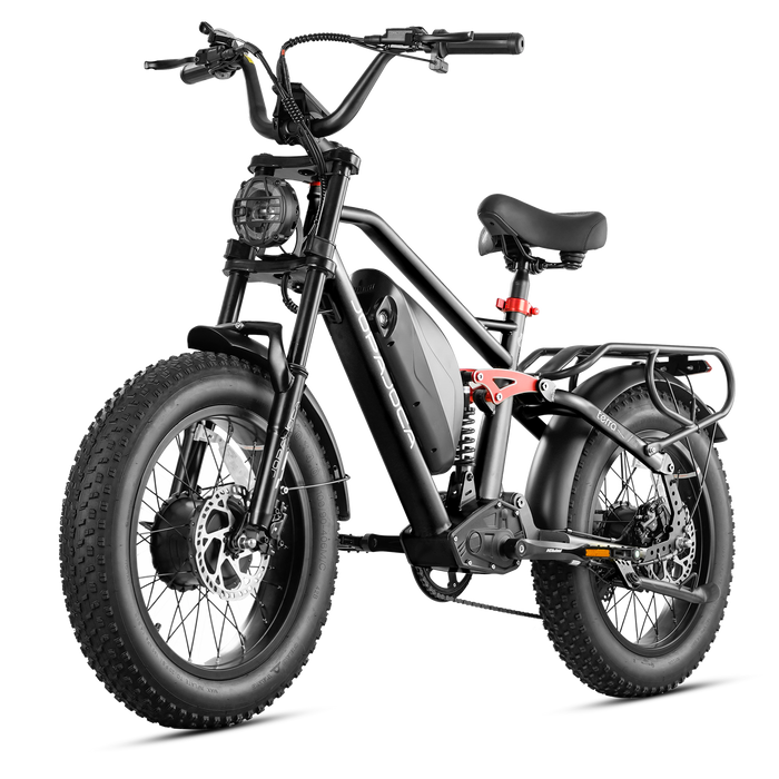 Eahora Terra II AWD Ebike Dual Motors 48V 33 MPH
