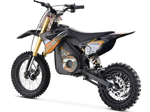 MotoTec 36v 1200w Pro Electric Dirt Bike – Up to 18 MPH, Ages 13+, Lithium Battery