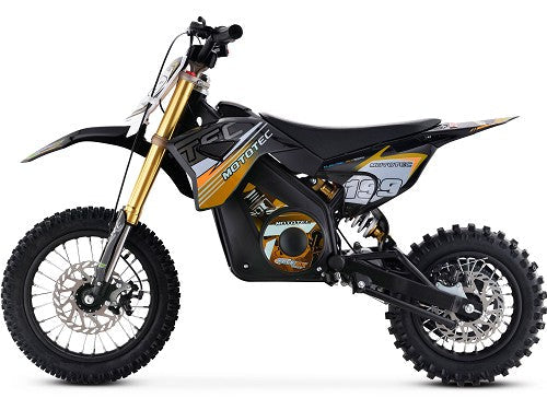 MotoTec 36v 1200w Pro Electric Dirt Bike – Up to 18 MPH, Ages 13+, Lithium Battery