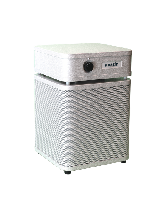 Austin Air HealthMate Plus Junior Air Purifier | Compact HEPA + Carbon Filtration for Smoke and VOCs