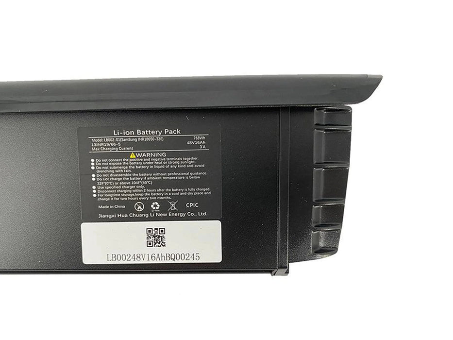 Battery with DC Connector for Ranger Version 1.0/Ghost Version 1.0 Electric Bike