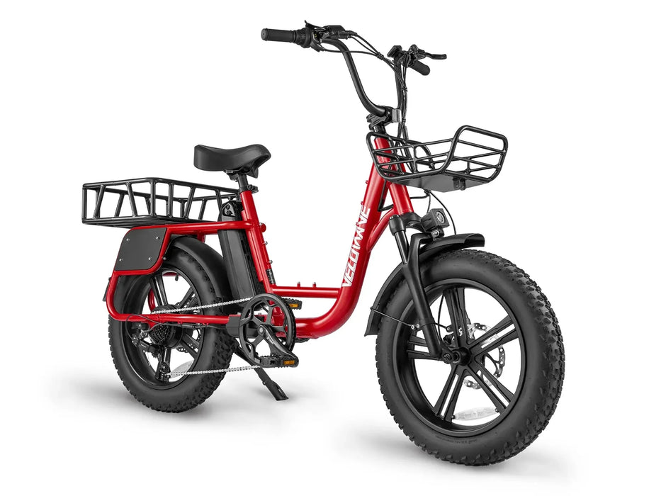 Front and Rear Baskets for Prado S Commuter Electric Bike