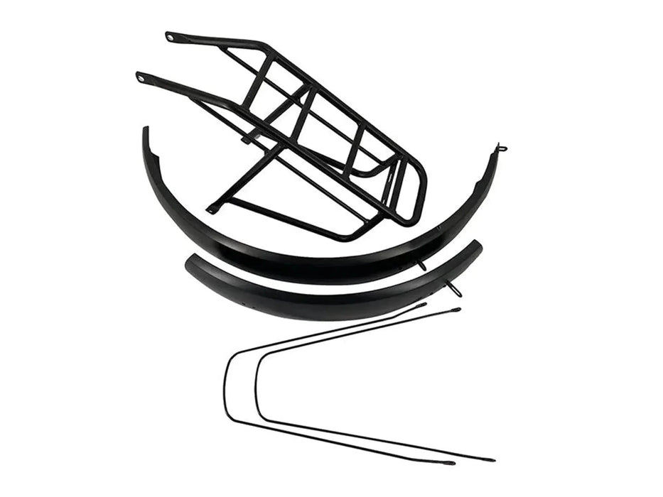 Velowave Rear Rack & Fender Kit for Rover/Ranger Fat Tire Electric Bike