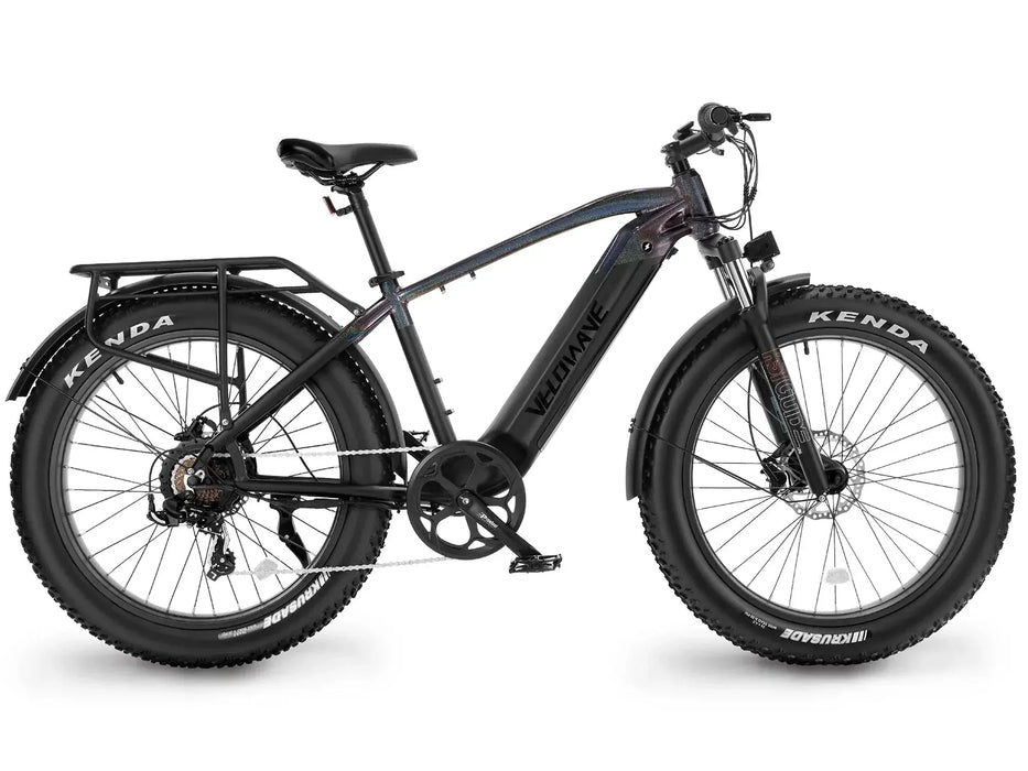 Velowave Rear Rack & Fender Kit for Rover/Ranger Fat Tire Electric Bike