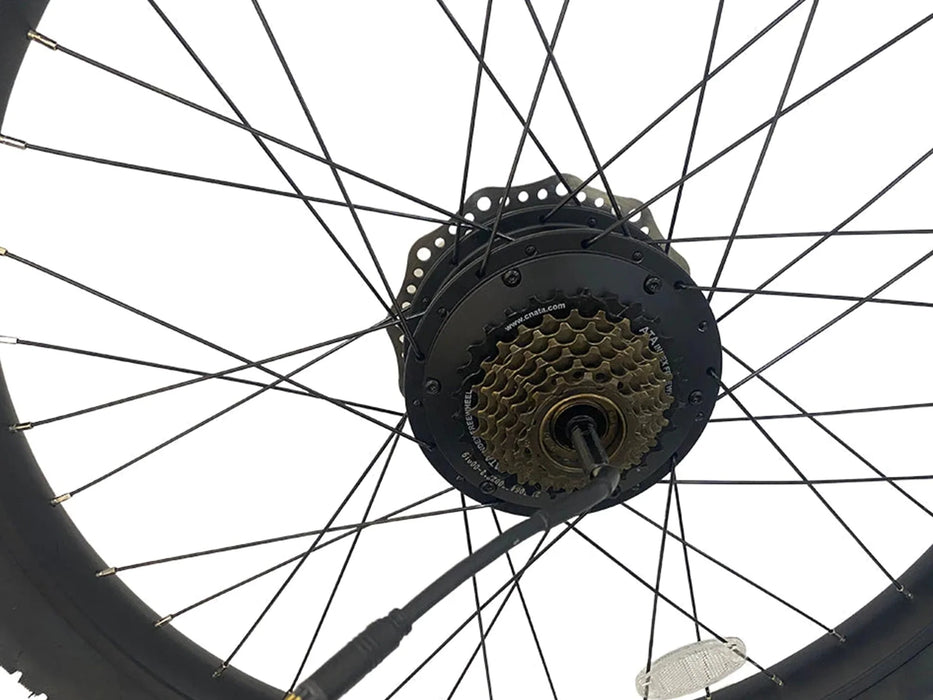 Rear Wheel with Motor & Disc Brake Rotor for Ghost Electric Bike