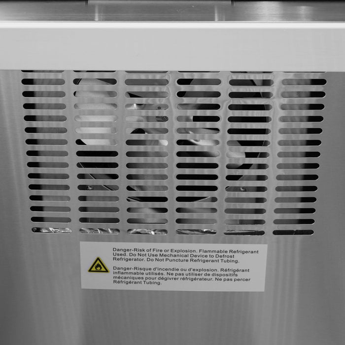 Chery Industrial 27” W27 19 cu. ft Commercial Display Glass Door Refrigerator