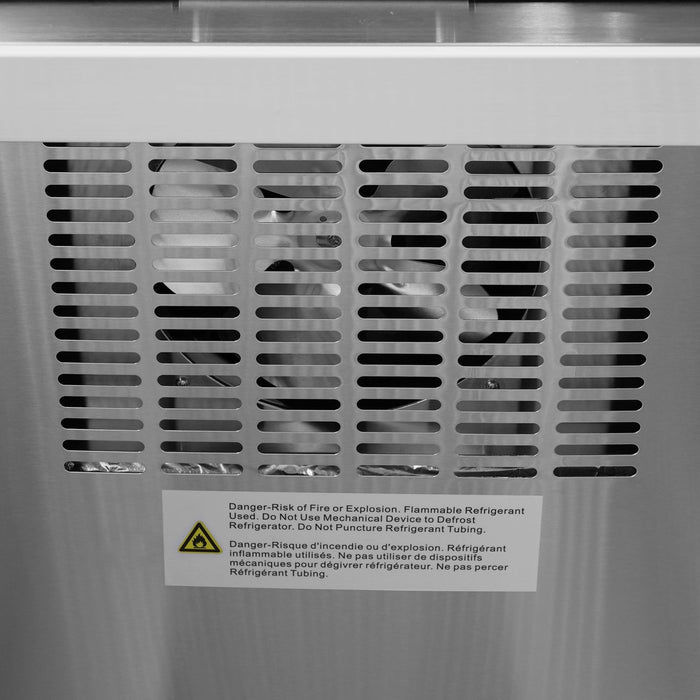 Chery Industrial 27"W Commercial Freezer 19 cu. ft. Single Solid Door Reach-In Freezer