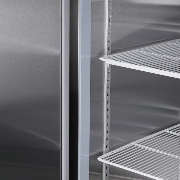 Chery Industrial 54"W Commercial Freezer 42 cu. ft. 2 Solid Door Reach-In Freezer