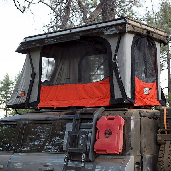 BadAss Tents Land Rover 2020-22 Defender 110 Convoy Rooftop Tent - Pre-assembled